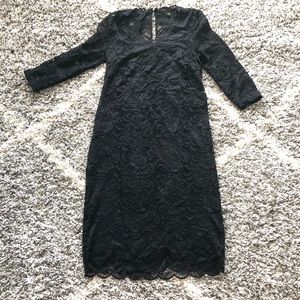 Mamalicious Maternity Black Dress from ASOS